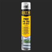 DEN BRAVEN DISTYK Pistolová pěna / Profi PU 750 Gun Grade 750ml - žlutá